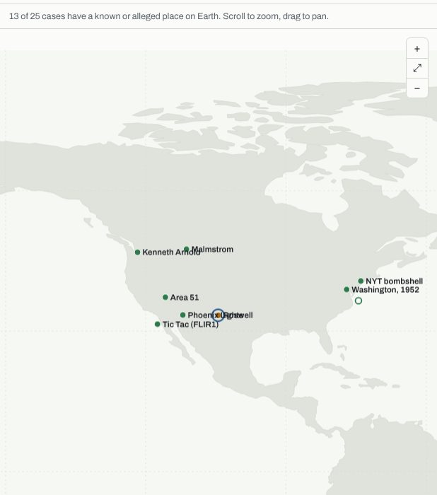 The Atlas: landmark cases on a map of North America